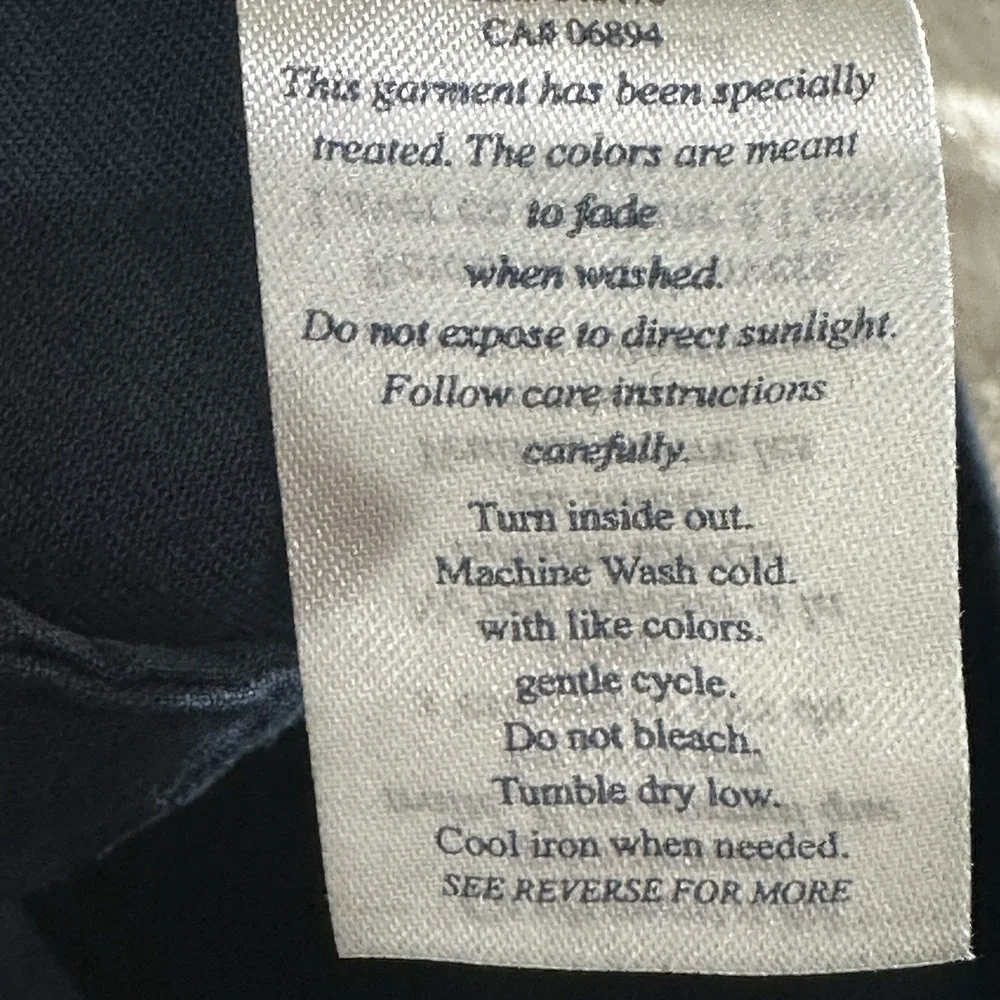 Faherty Men's Shorts Size 36 Navy Comfy Waistband Blue Organic Cotton‎ Blend